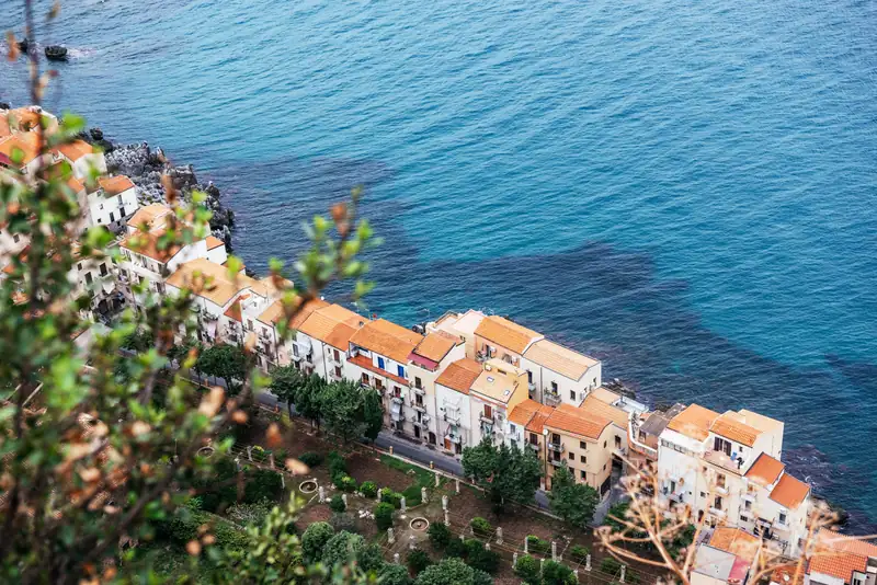 Cefalù old town and La Rocca, the base for day trips across northern Sicily
